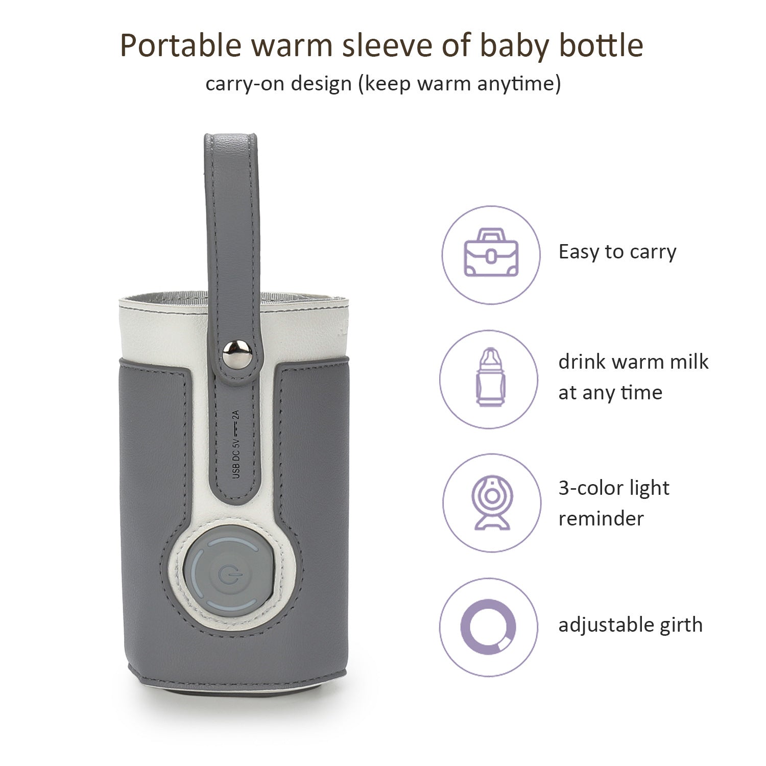 Portable Milk Warmer Bag