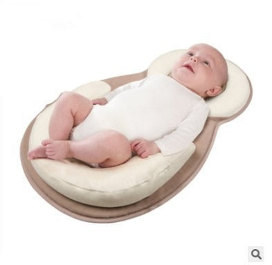 Infant Snuggle Nest Sleeper Lounger with Breathable Head Support Pillow