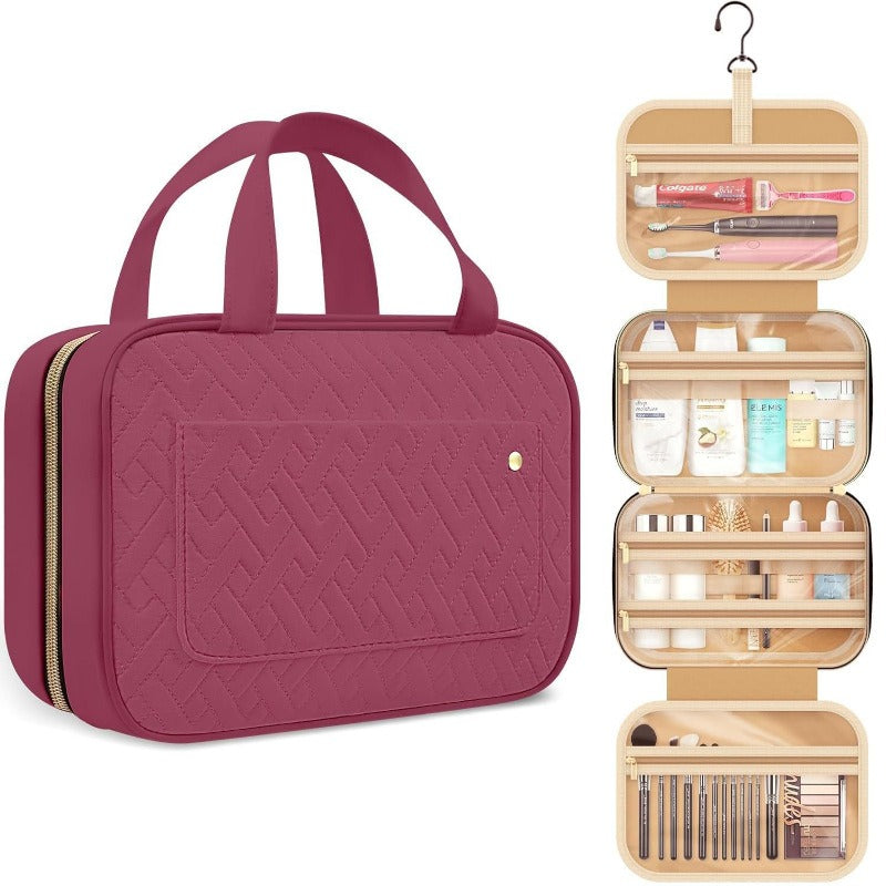 Portable Travel Makeup & Essentials Organizer
