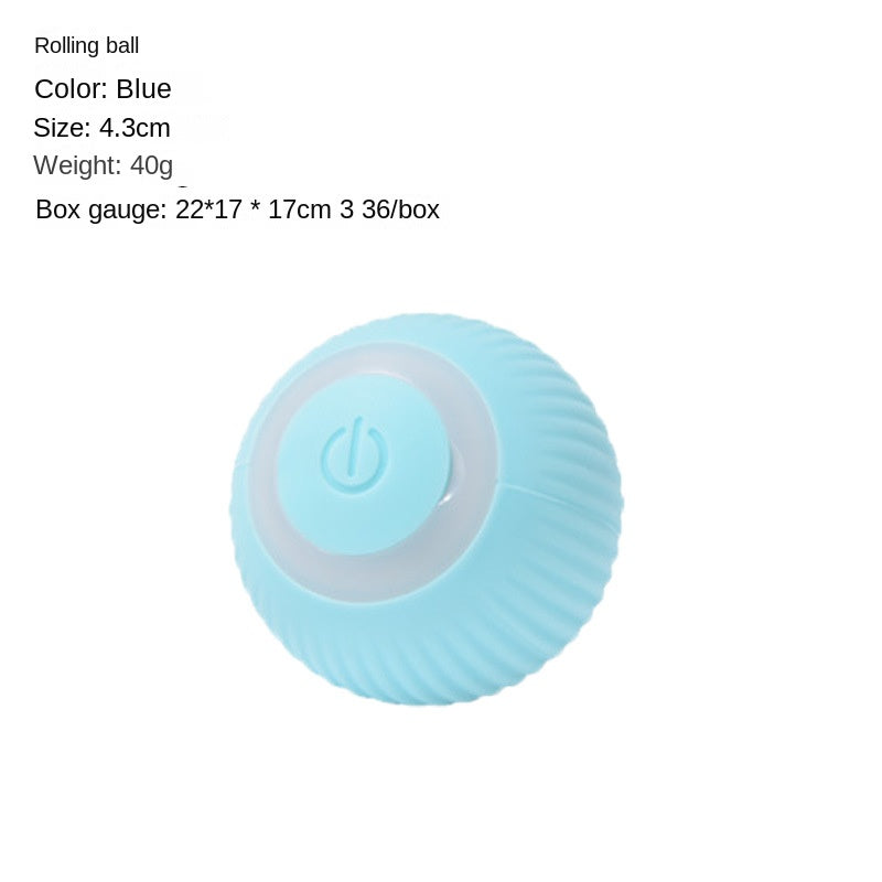 Interactive Rolling Ball Cat Toy