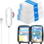 Vacuum Compression Power Pump with Lightweight Travel Bag