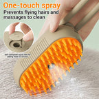 3-in-1 Electric Steam Grooming Brush