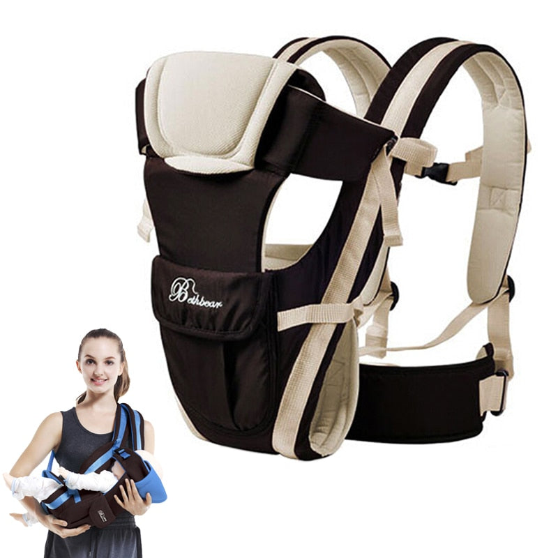 Baby Carrier 0-30 months 4 in 1 Infant Comfortable Sling Backpack
