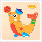 3D Wooden Puzzle For Children