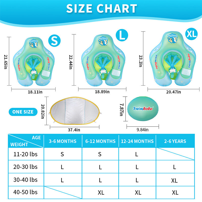 Swimbobo Babyfloat Swimming Lying Ring