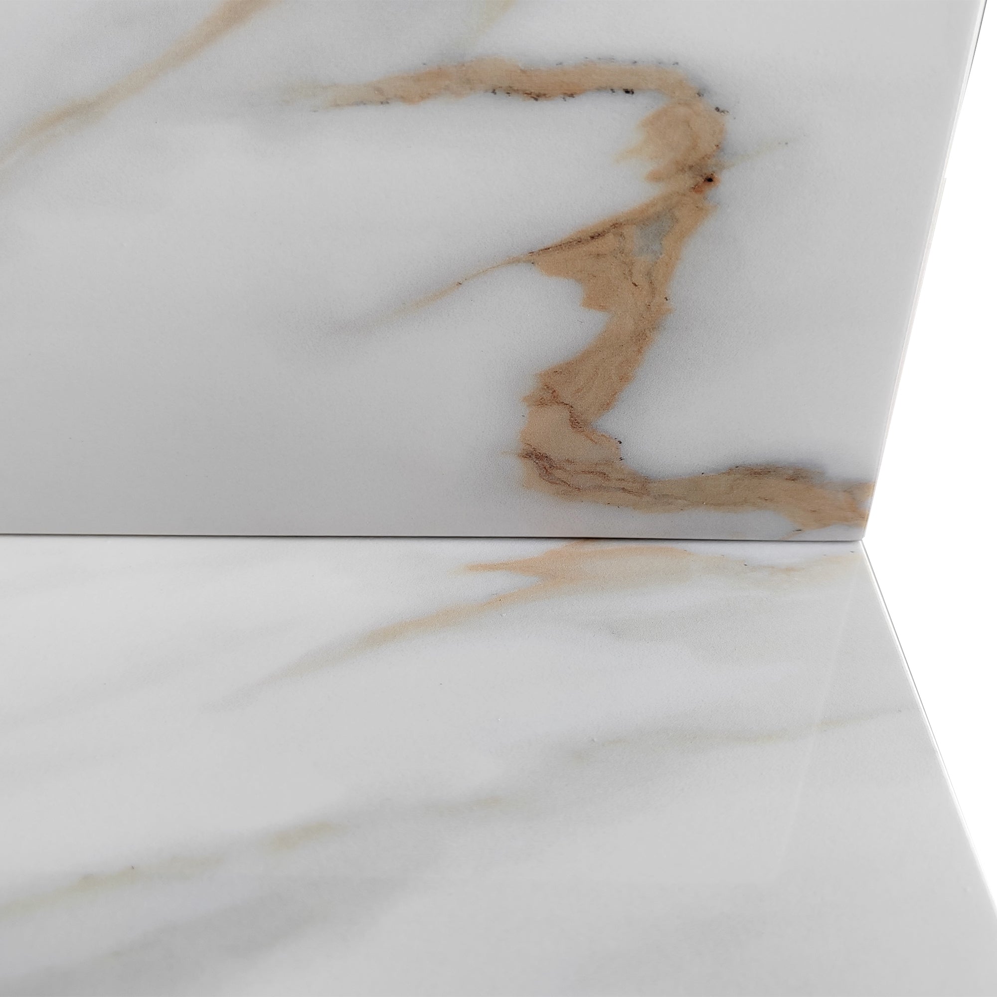 White Marble Countertop with Base