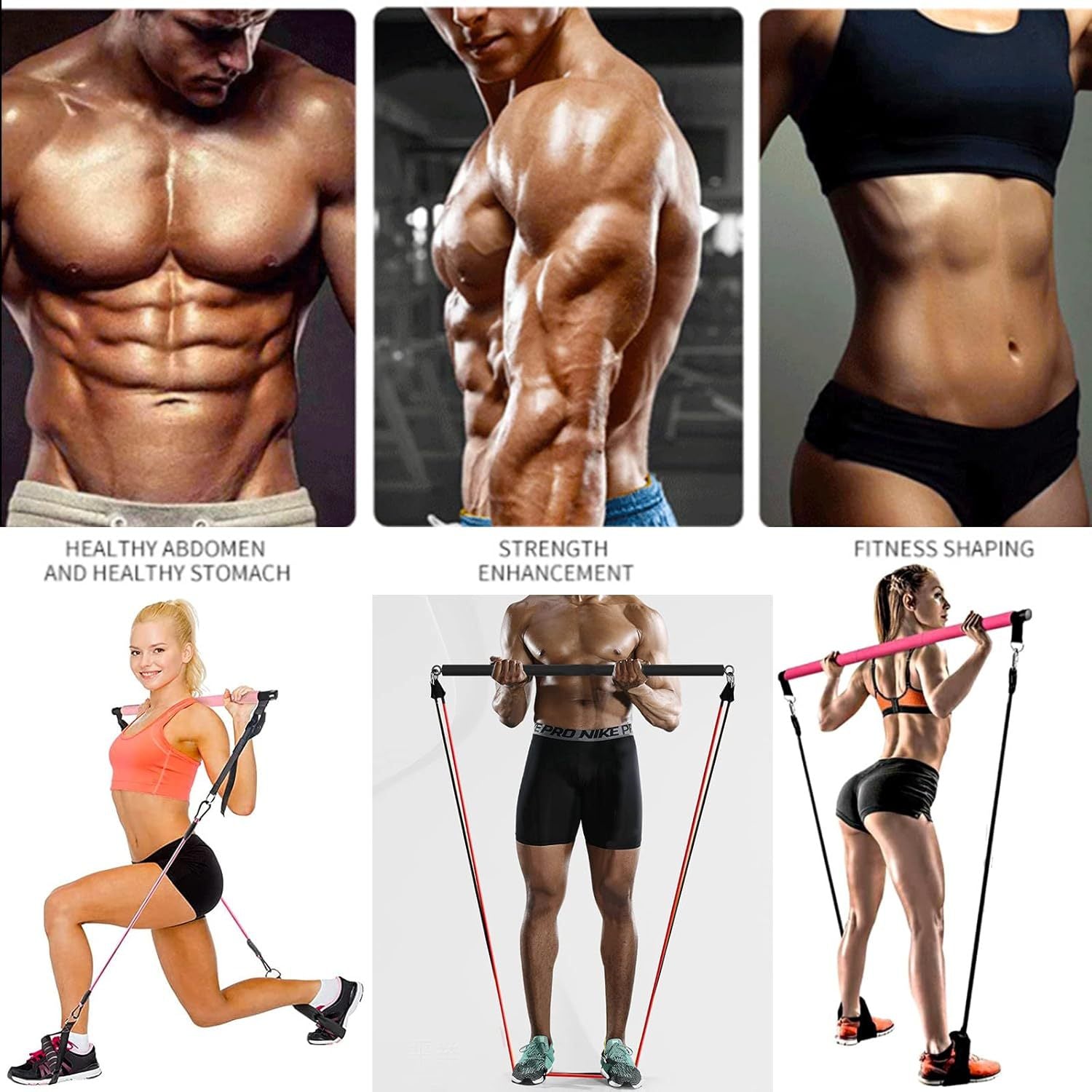 Resistance Band Tension Rope Set