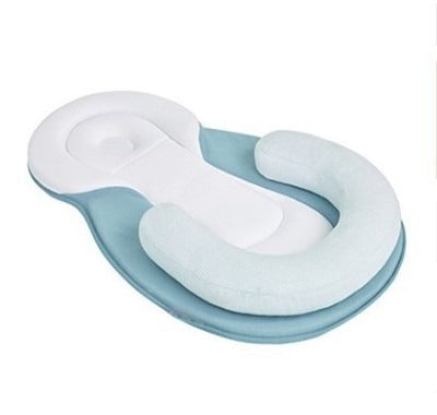 Infant Snuggle Nest Sleeper Lounger with Breathable Head Support Pillow