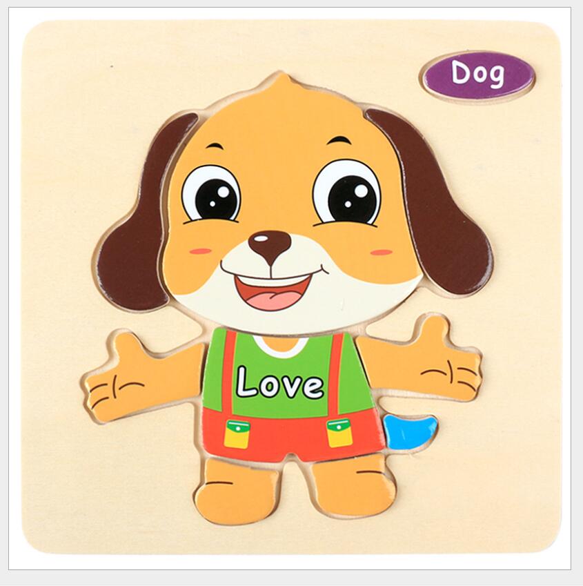 3D Wooden Puzzle For Children