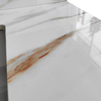 White Marble Countertop with Base