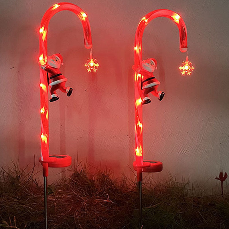 Solar Christmas Decoration Lights 2Pcs
