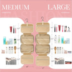 Portable Travel Makeup & Essentials Organizer