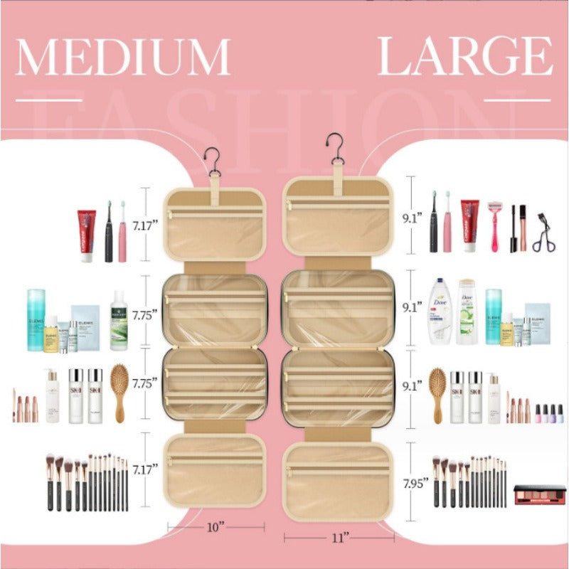 Portable Travel Makeup & Essentials Organizer