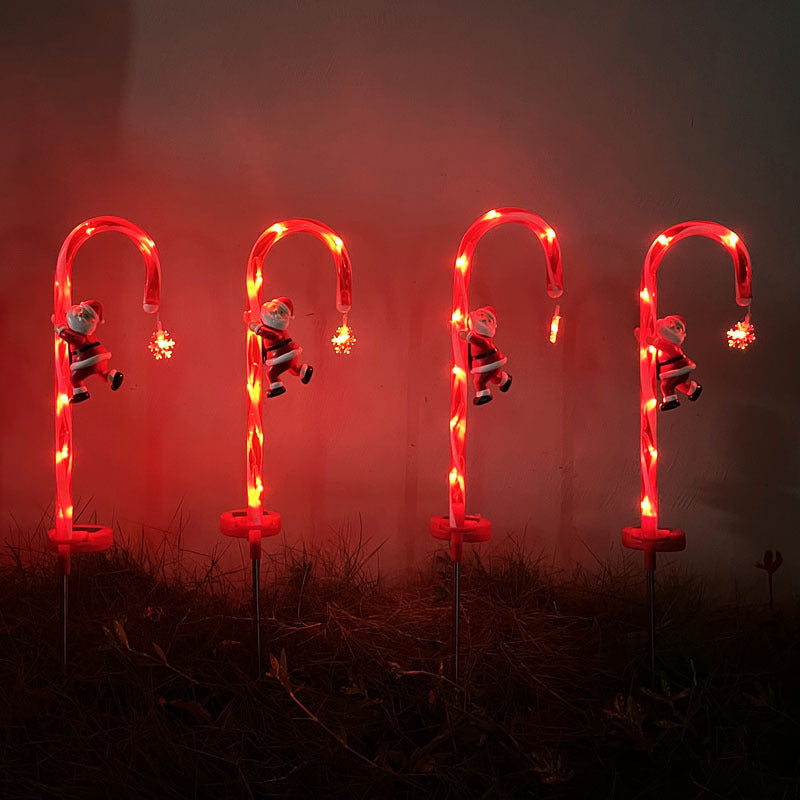 Solar Christmas Decoration Lights 2Pcs