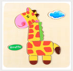 3D Wooden Puzzle For Children