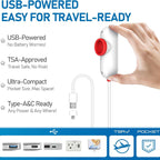 Vacuum Compression Power Pump with Lightweight Travel Bag