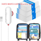 Vacuum Compression Power Pump with Lightweight Travel Bag