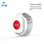 Wireless Emergency Call Button Watch/Chain - SOS Call Bracelet