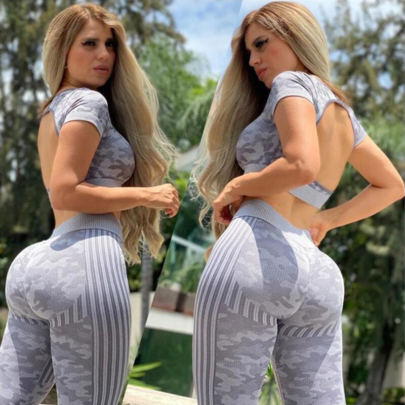 Women Seamless Gym Set