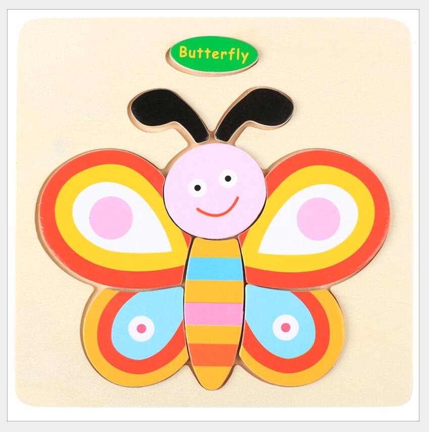 3D Wooden Puzzle For Children