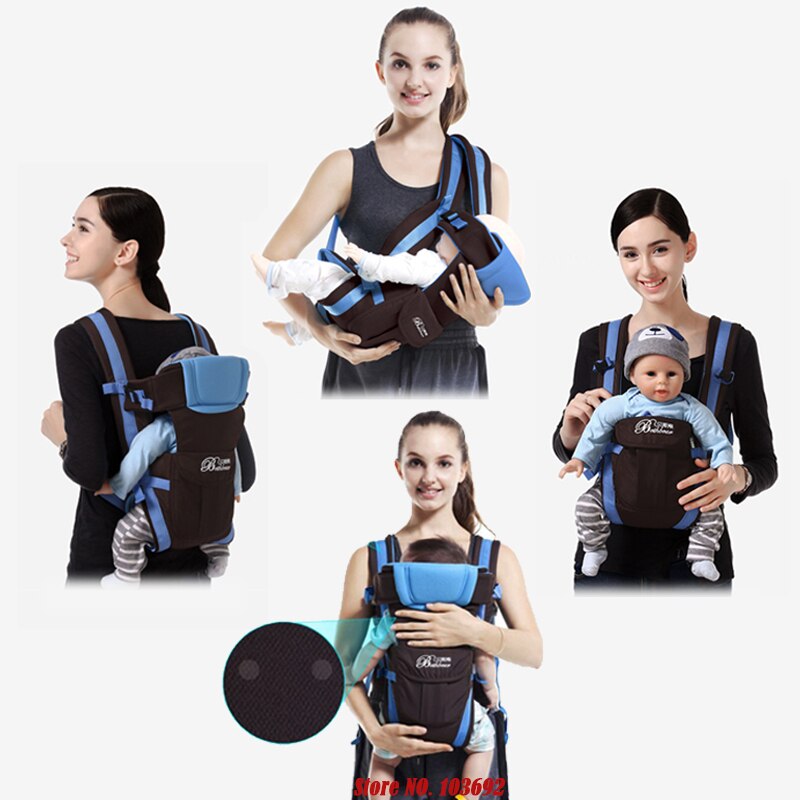Baby Carrier 0-30 months 4 in 1 Infant Comfortable Sling Backpack
