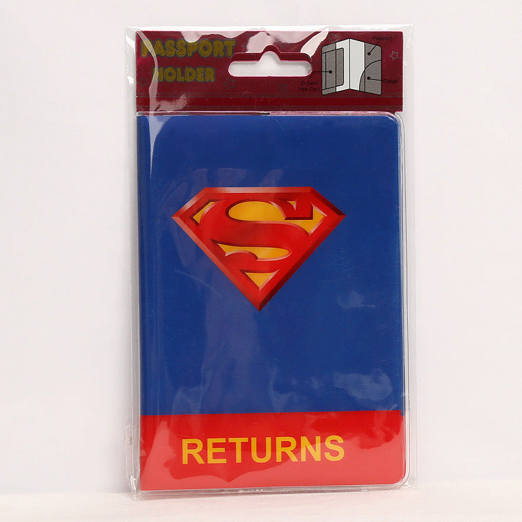 Travel Passport Cover Marvel Cartoon