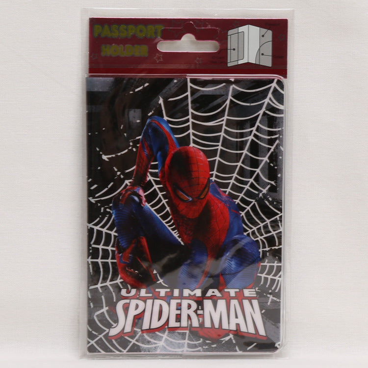 Travel Passport Cover Marvel Cartoon